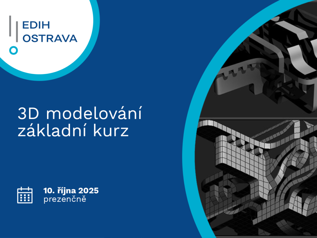 Kurz 3D modelování – základní úroveň | 10. 10. 2025